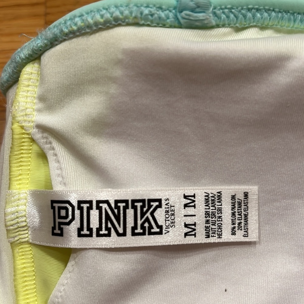 PINK Victoria’s Secret Bandeao bikini top size medium. - Picture 3 of 4